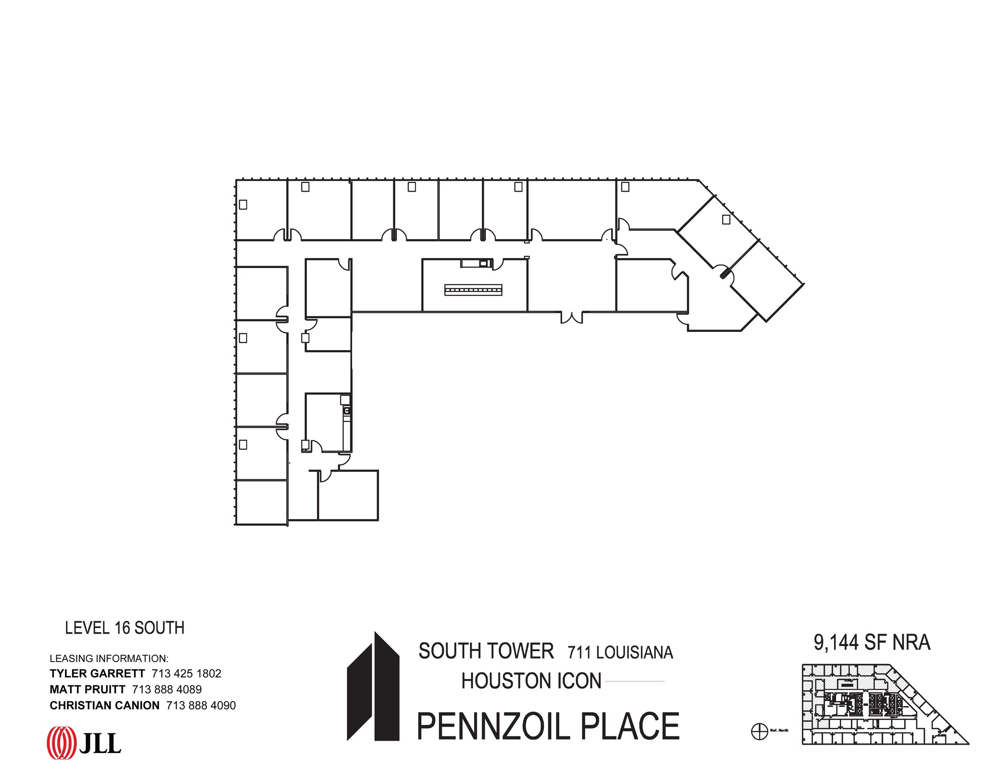 711 Louisiana St, Houston, TX for lease Floor Plan- Image 1 of 1