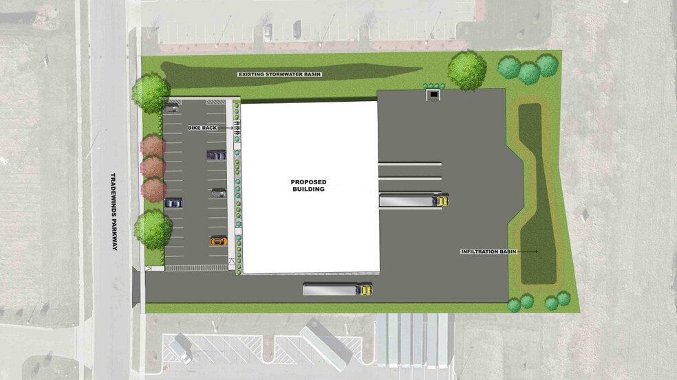 4846 Tradewinds Pkwy, Madison, WI à louer - Photo du bâtiment - Image 2 de 2