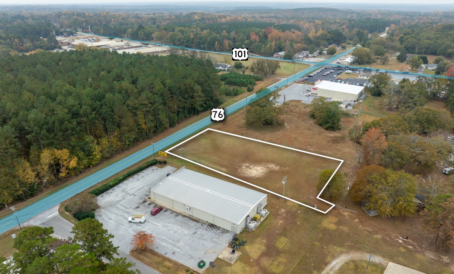 12960 Hwy 76 w, Gray Court, SC à vendre Aérien- Image 1 de 12