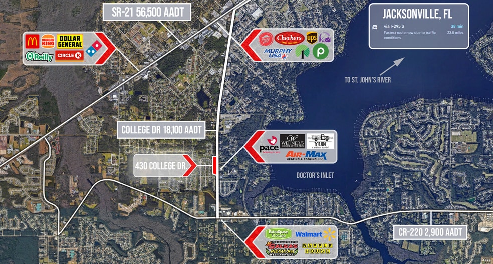 430 College Dr, Middleburg, FL à vendre - Photo du bâtiment - Image 3 de 9