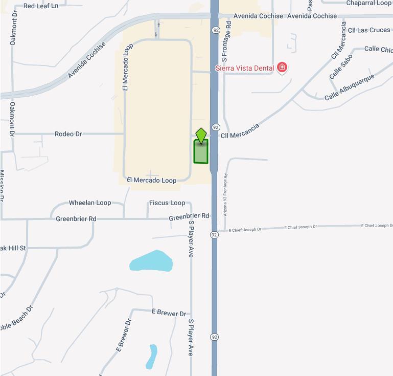 SWC Calle Mercancia & State Route 92, Sierra Vista, AZ for lease Building Photo- Image 1 of 3