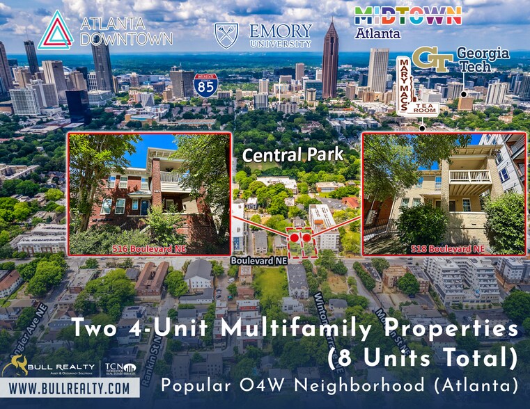 516 NE Boulevard, Atlanta, GA à vendre - Photo du bâtiment - Image 1 de 47