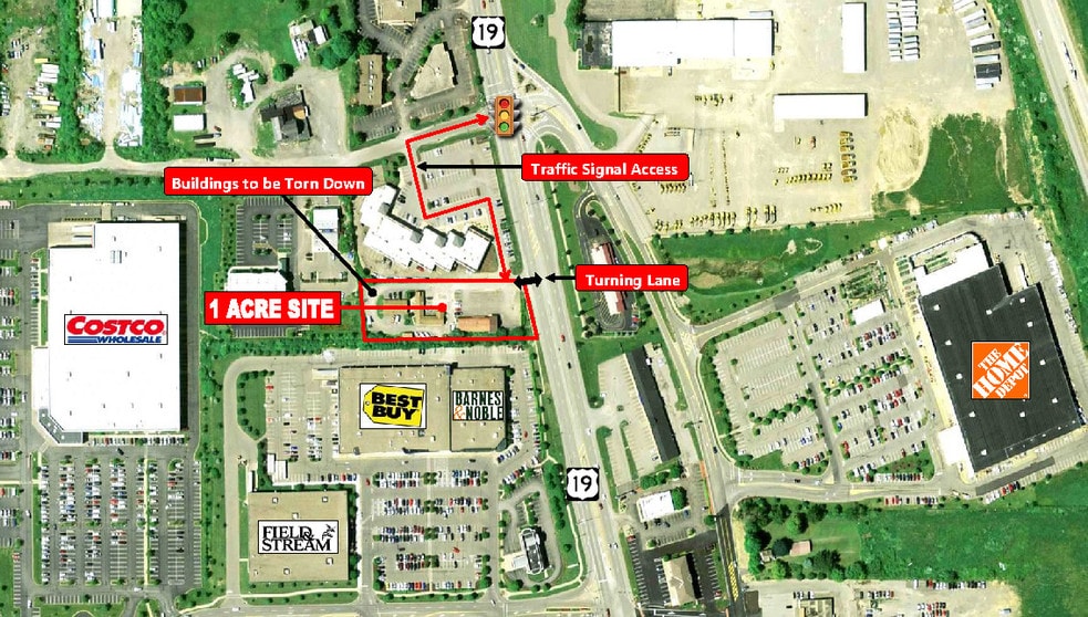 20315 Rt 19, Cranberry Township, PA for lease - Building Photo - Image 3 of 4