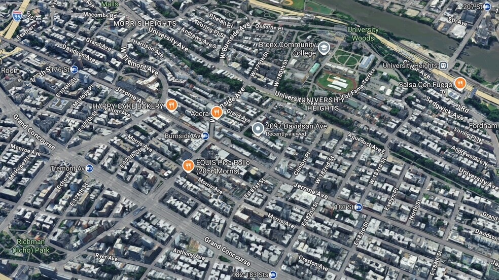 2097 Davidson Ave, Bronx, NY à vendre - Aérien - Image 3 de 7