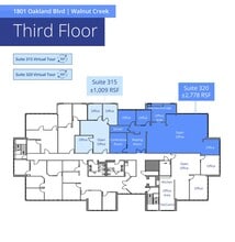 1801 Oakland Blvd, Walnut Creek, CA for lease Floor Plan- Image 1 of 1