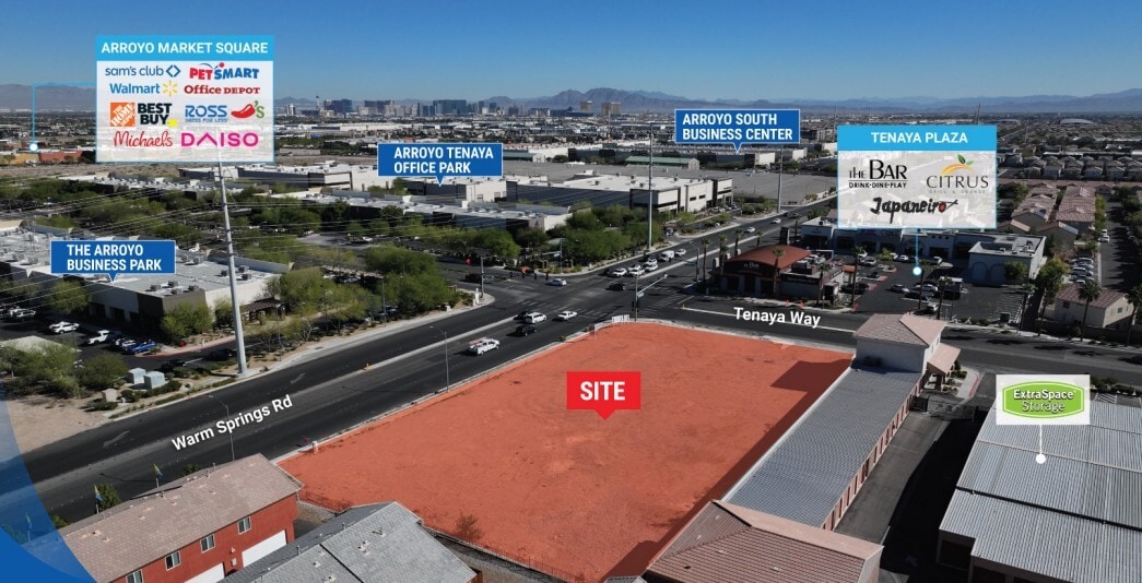 Warm Springs & Tenaya W-SWC, Las Vegas, NV for lease Primary Photo- Image 1 of 5