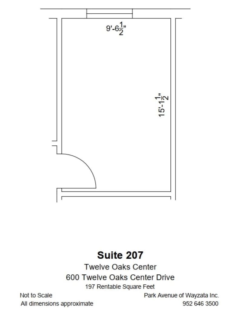 600 Twelve Oaks Center Dr, Wayzata, MN for lease Floor Plan- Image 1 of 1