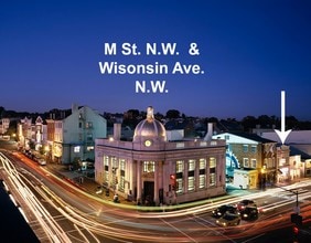 3135 M St NW, Washington, DC - AERIAL map view