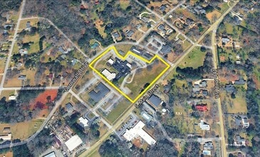 1077 S Main St, Madison, GA - Aérien  Vue de la carte - Image1