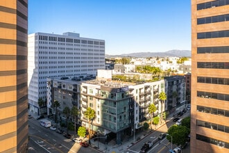 1111 Wilshire Blvd, Los Angeles, CA - Aerial map view