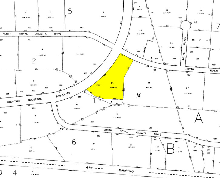 2725 Mountain Industrial Blvd, Tucker, GA for lease - Plat Map - Image 2 of 16