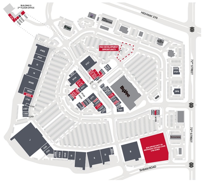 11751 S 73rd St, Papillion, NE à louer - Plan de site - Image 2 de 2