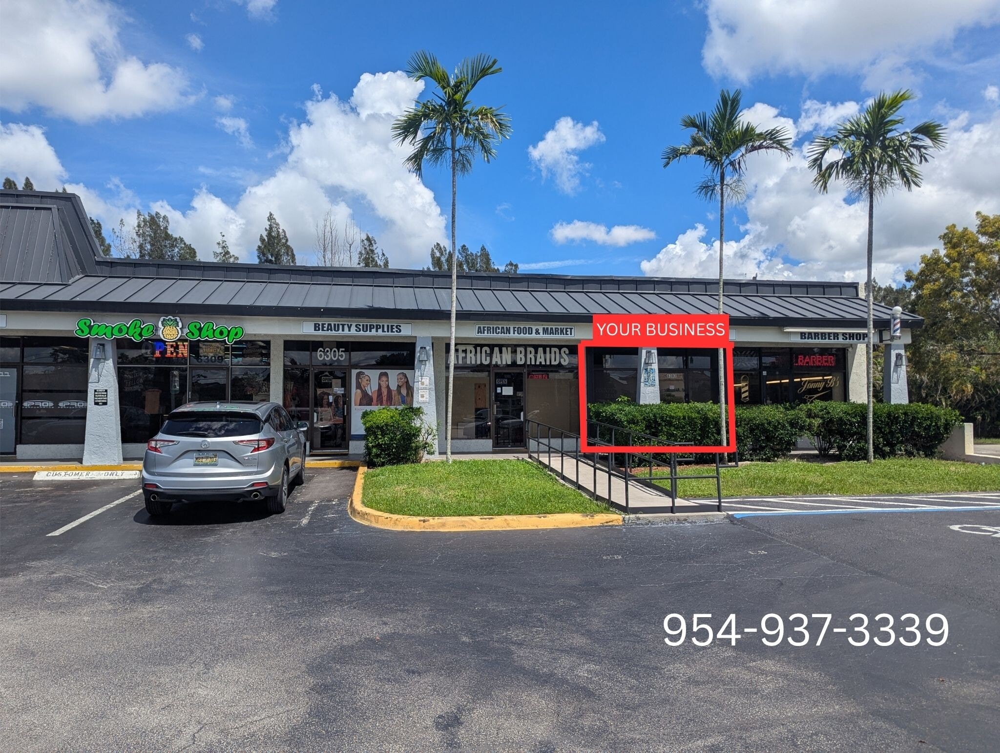 6301-6349 Stirling Rd, Davie, FL for lease Building Photo- Image 1 of 2
