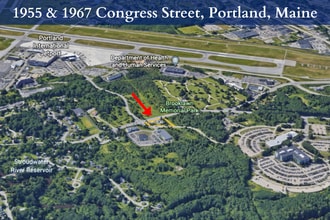 1955-1967 Congress St, Portland, ME - AERIAL  map view - Image1