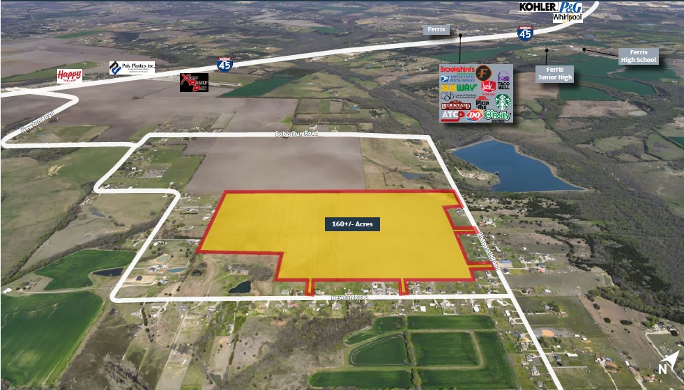 Chaparall Rd, Ferris, TX for sale - Primary Photo - Image 2 of 4