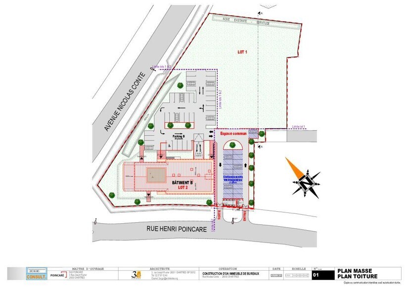 Bureau dans Chartres à vendre - Plan de site - Image 3 de 7