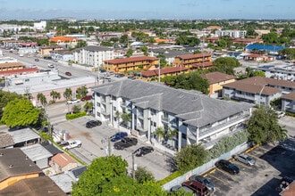 100 E 9th St, Hialeah, FL - AERIAL  map view