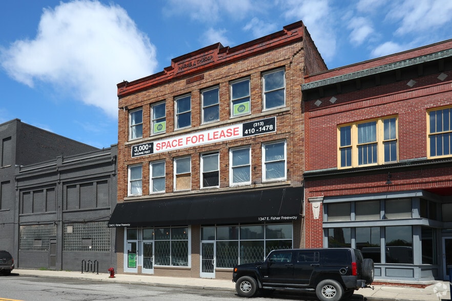 1343-1347 Fisher Fwy W, Detroit, MI for lease - Building Photo - Image 2 of 19