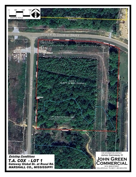 0 Gateway Global Dr, Byhalia, MS for sale - Aerial - Image 2 of 4