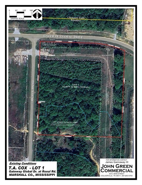 0 Gateway Global Dr, Byhalia, MS à vendre - Aérien - Image 2 de 4