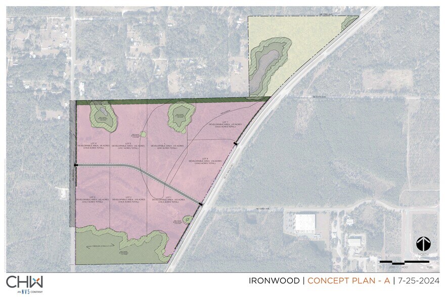 6310 NE Waldo Rd, Gainesville, FL à vendre - Plan cadastral - Image 1 de 8