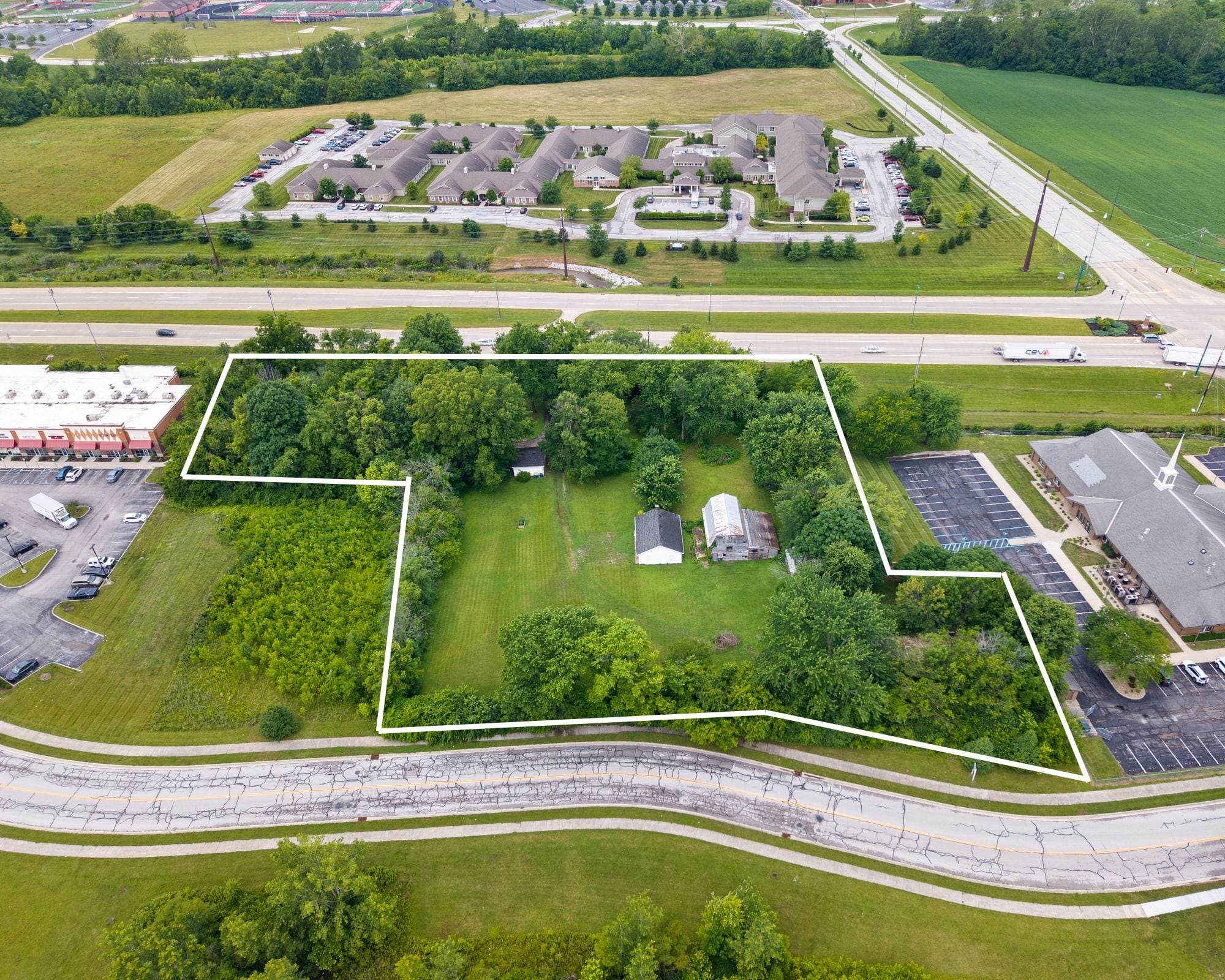 1771 Quaker Blvd, Plainfield, IN à vendre Aérien- Image 1 de 8