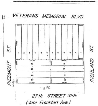 Plus de détails pour 1 Veterans Memorial Blvd, Kenner, LA - Terrain à vendre