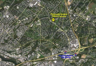 1000 Germantown Pike, Plymouth Meeting, PA - Aerial  map view