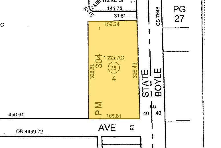 5900 State St, Huntington Park, CA à louer - Plan cadastral - Image 3 de 3