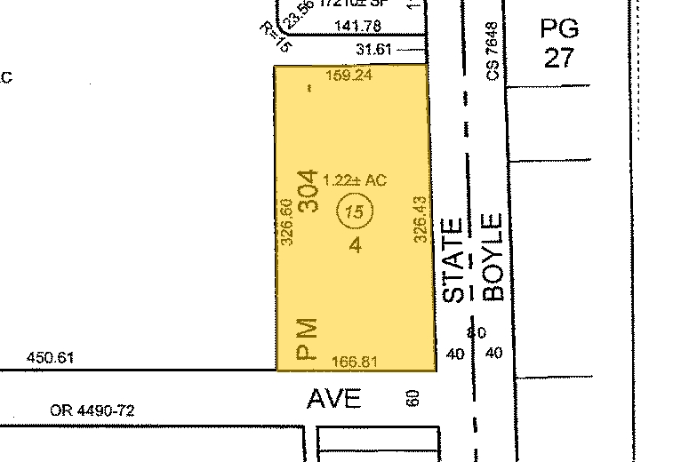 5900 State St, Huntington Park, CA for lease - Plat Map - Image 3 of 3