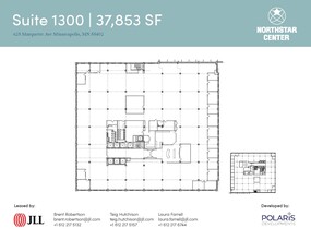 625 Marquette Ave, Minneapolis, MN à louer Plan d’étage- Image 1 de 1