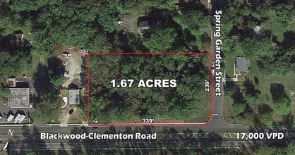 Blackwood Clementon Rd, Lindenwold, NJ - Aerial map view