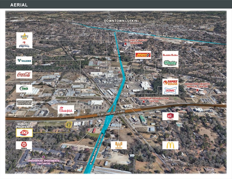 301 N John Redditt Dr, Lufkin, TX for sale - Building Photo - Image 3 of 4