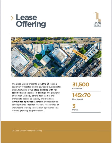 54-32-54-60 Myrtle Ave, Ridgewood, NY à louer - Photo du bâtiment - Image 1 de 12