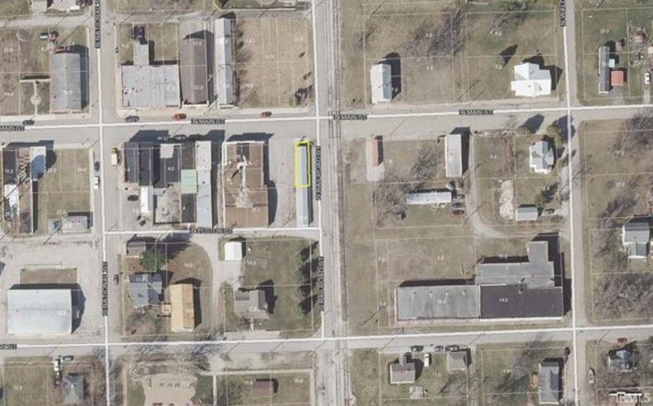 121 Railroad St, Medaryville, IN à vendre - Aérien - Image 3 de 3