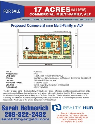 Plus de détails pour 3926 Kismet Pky, Cape Coral, FL - Terrain à vendre