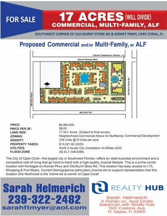 Plus de détails pour 3926 Kismet Pky, Cape Coral, FL - Terrain à vendre