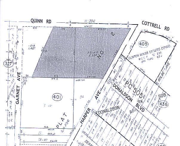 34025 Harper Ave, Clinton Township, MI for lease - Plat Map - Image 2 of 6
