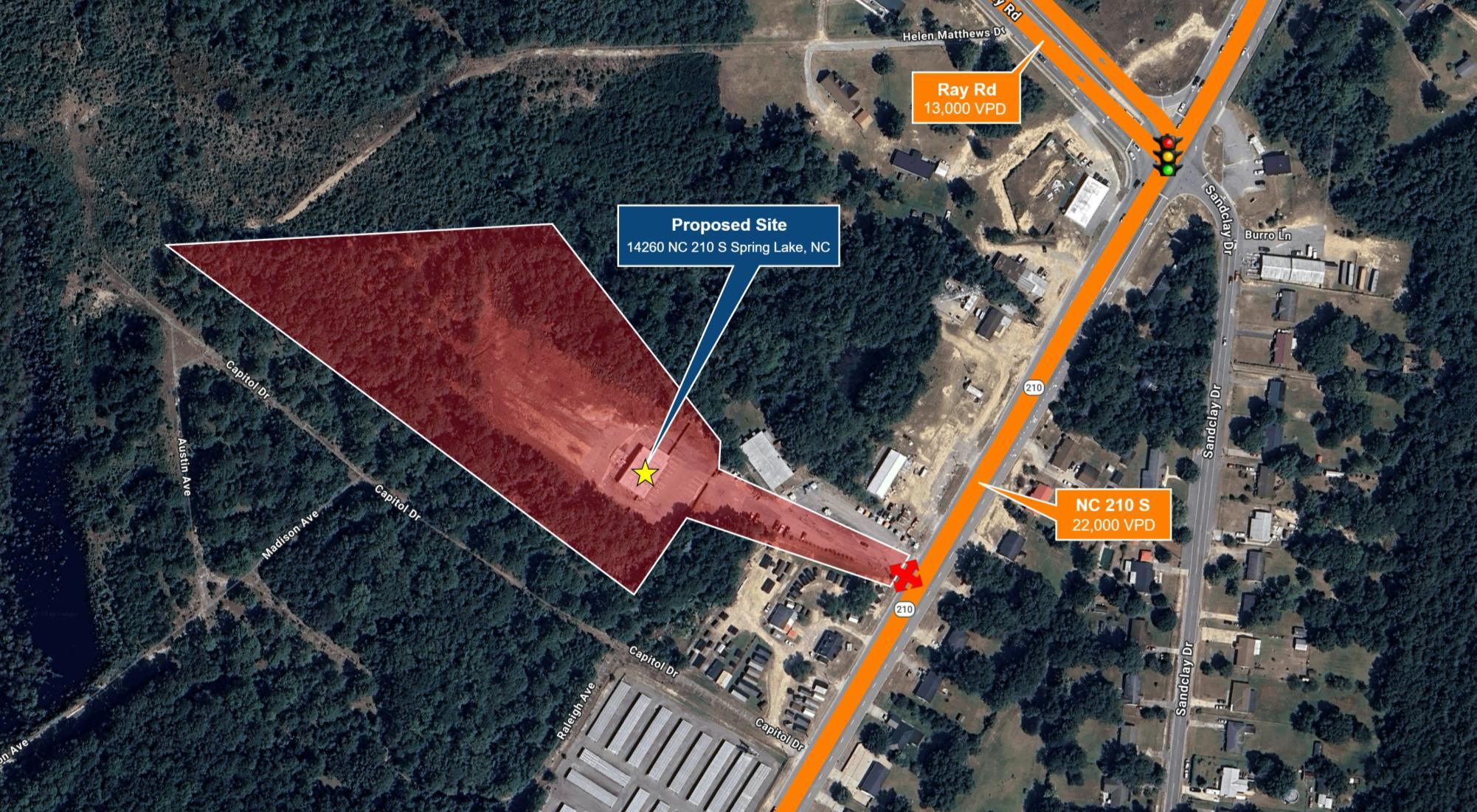 14260 NC 210 N, Spring Lake, NC for sale Primary Photo- Image 1 of 5