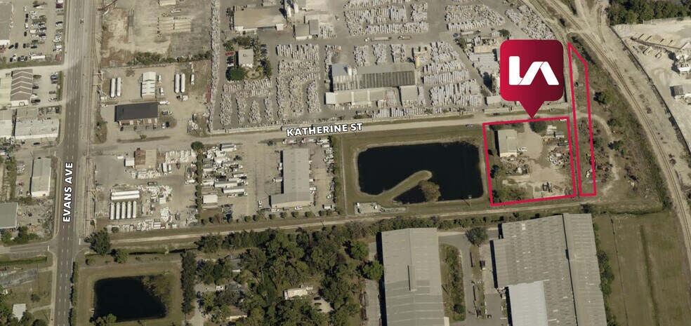 2742 Katherine St, Fort Myers, FL à louer - Aérien - Image 2 de 2