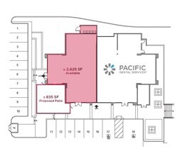675 S Rancho Santa Fe Rd, San Marcos, CA à louer Plan d’étage- Image 1 de 2