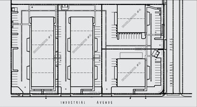 822 Industrial Ave, Tulare, CA à louer Plan de site- Image 1 de 1