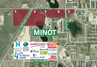 More details for Northern Lights Addn – Land for Sale, Minot, ND