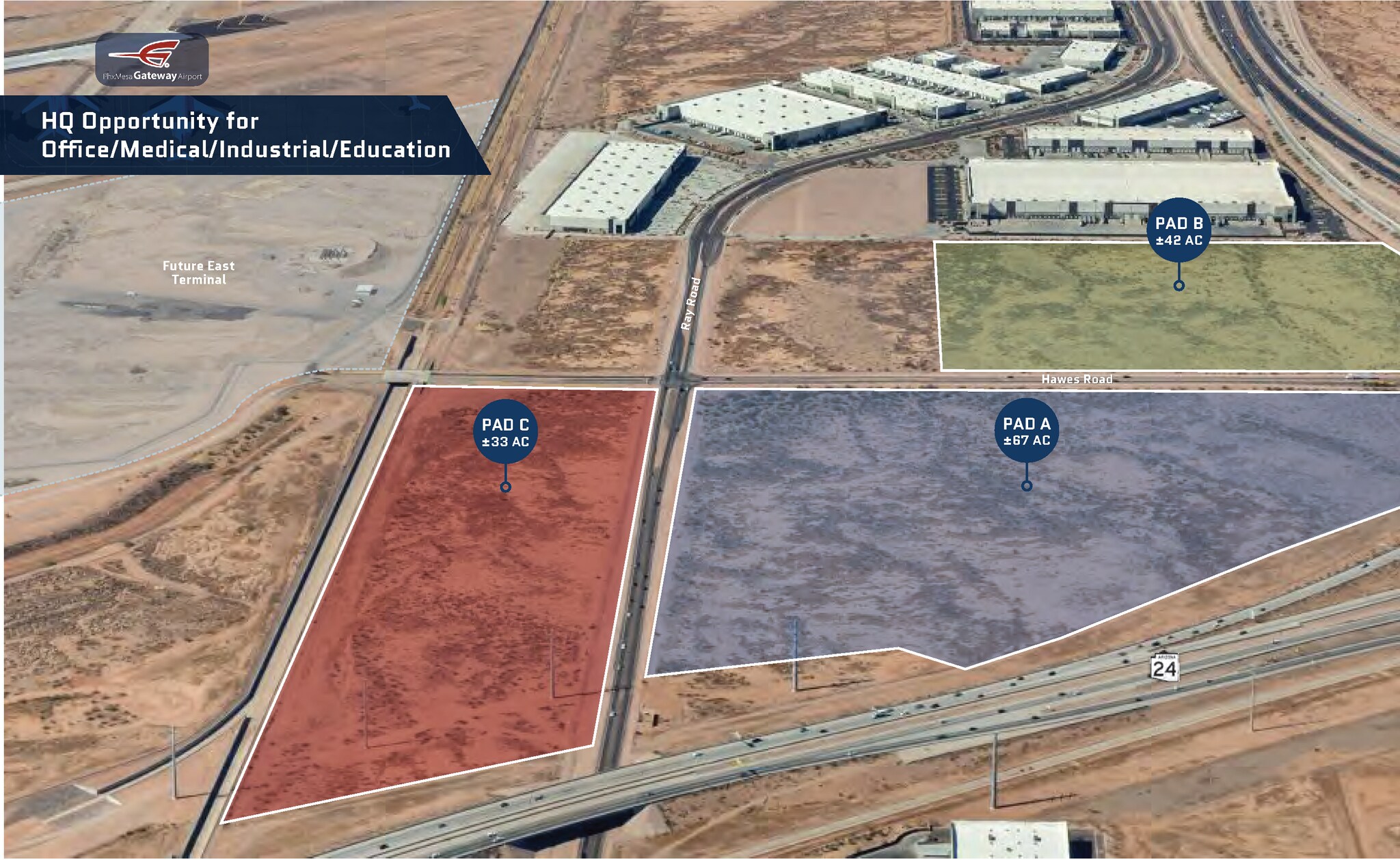 Loop 202 & Hawes Rd, Mesa, AZ à vendre Photo du bâtiment- Image 1 de 2