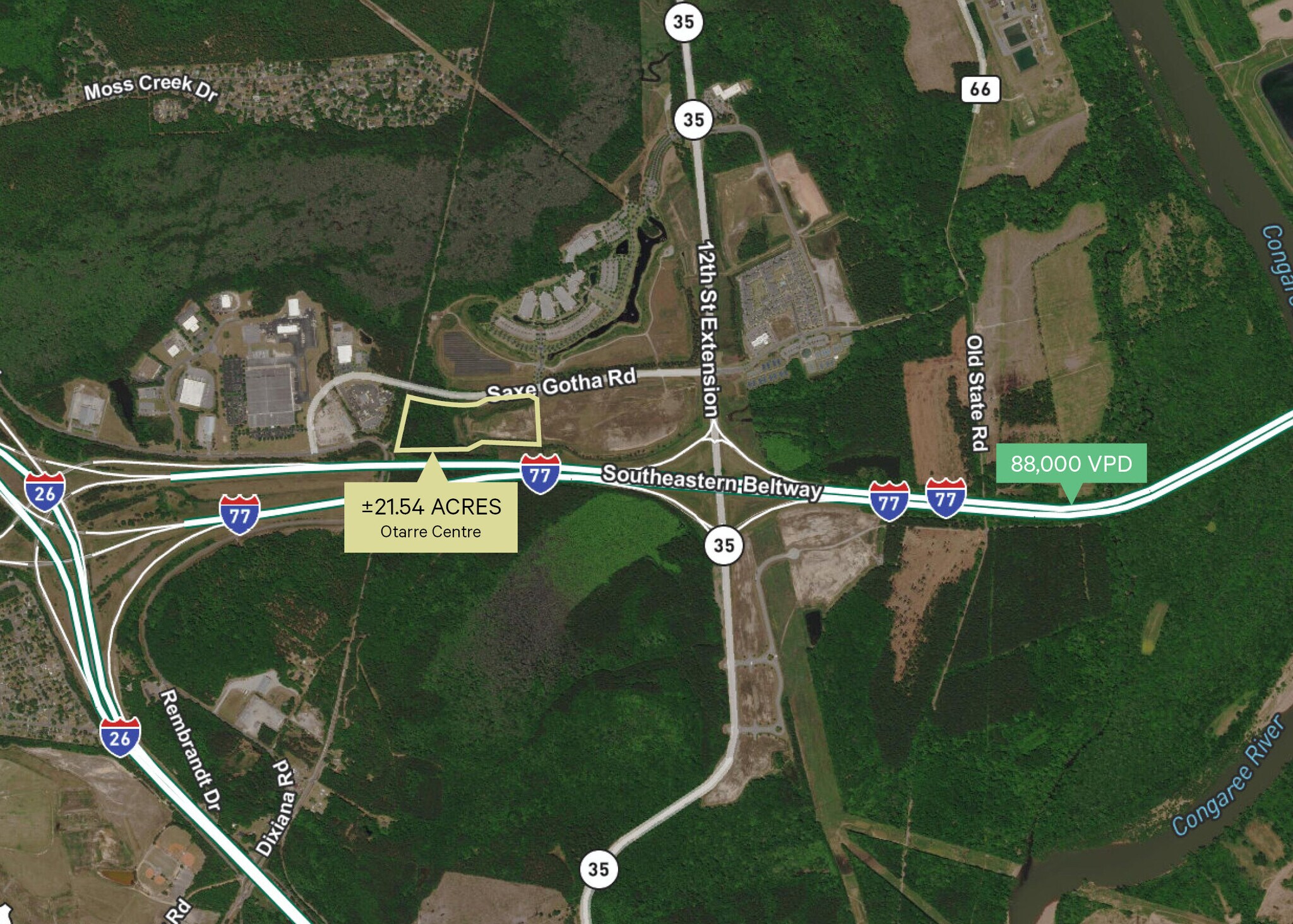 Saxe Gotha Rd, Cayce, SC for lease Primary Photo- Image 1 of 2