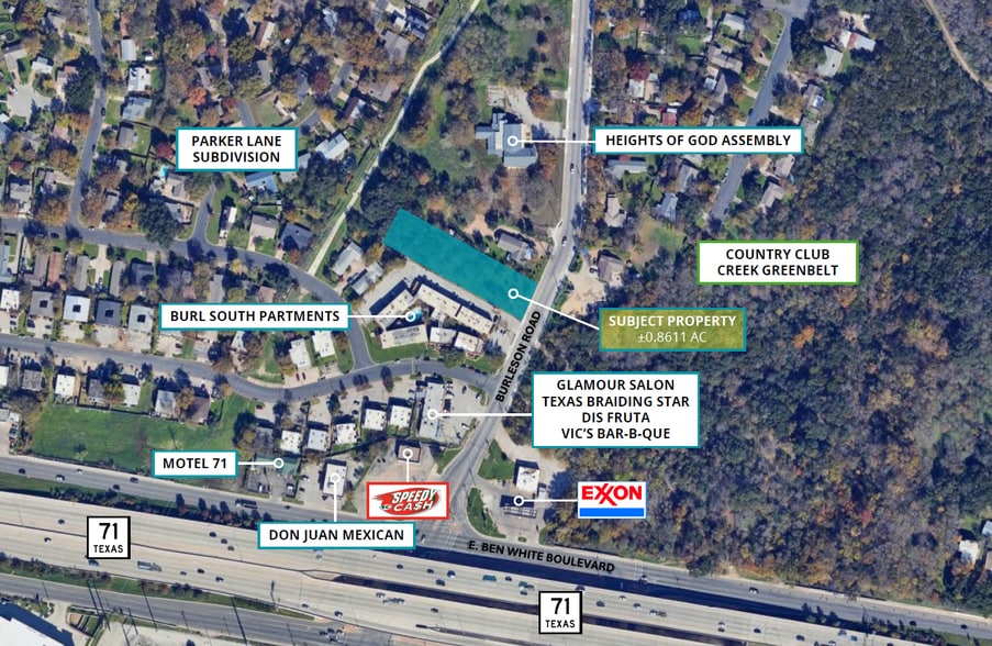 3406 Burleson Rd, Austin, TX à vendre - Photo principale - Image 2 de 2