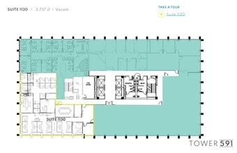 591 Camino de la Reina, San Diego, CA à louer Plan d’étage- Image 1 de 1