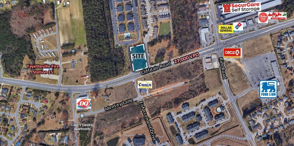 8306 Cliffdale Rd, Fayetteville, NC à vendre - Photo du bâtiment - Image 2 de 5