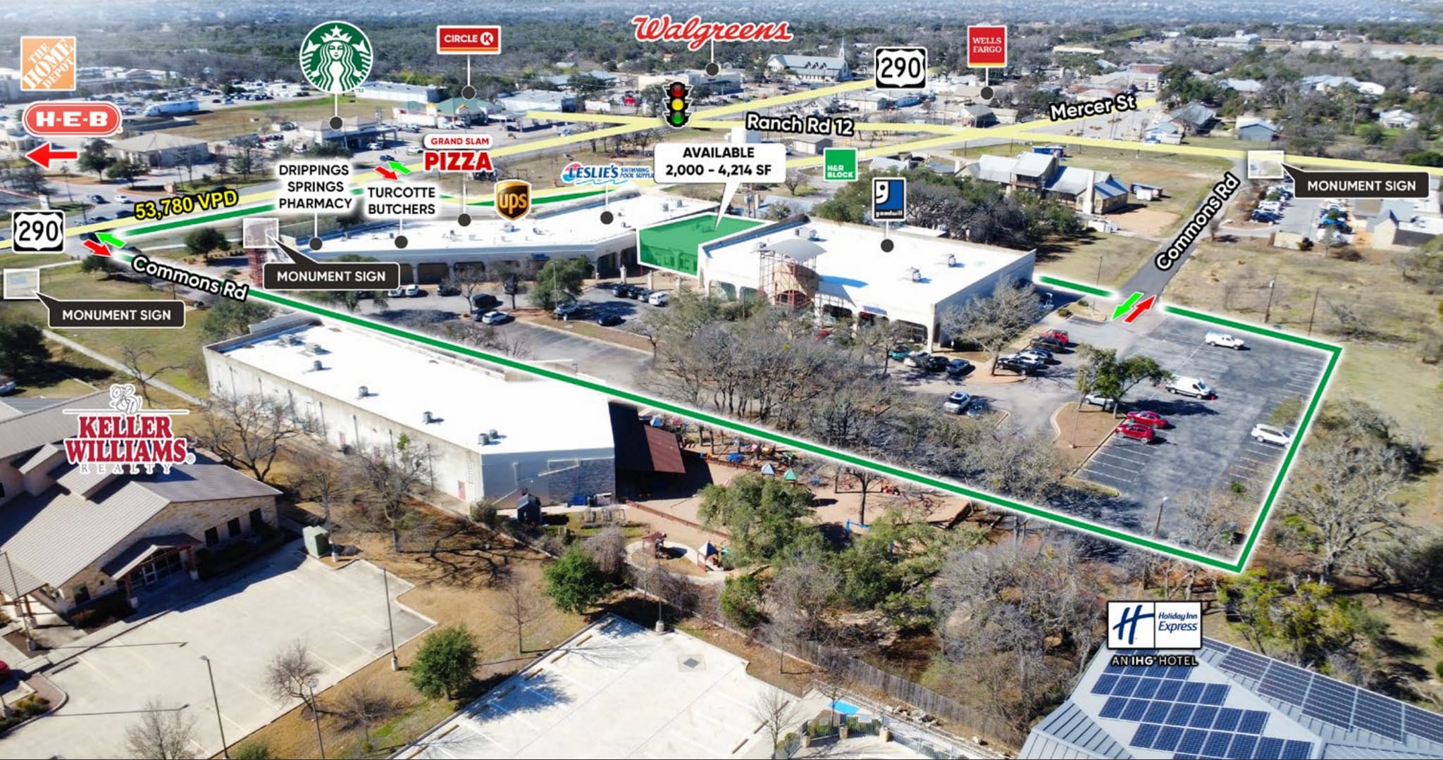 100 commons Rd, Dripping Springs, TX for lease Primary Photo- Image 1 of 11