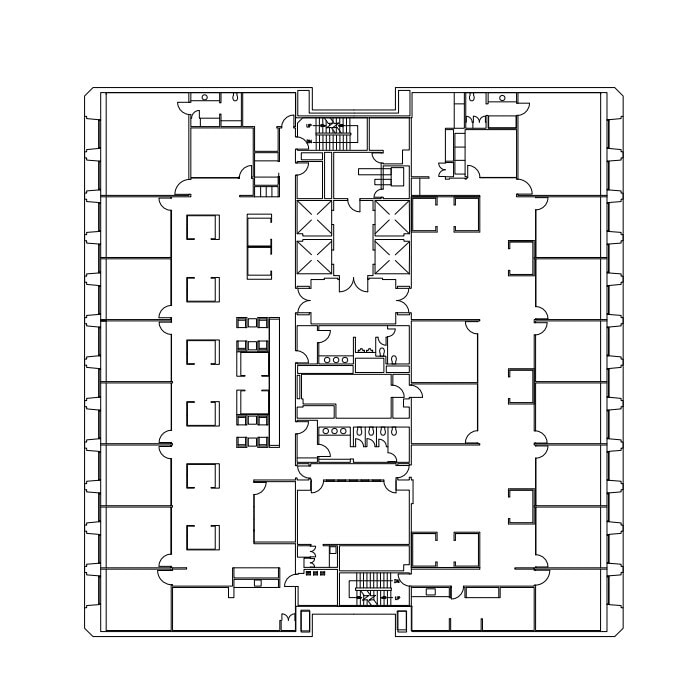 1950 Franklin St, Oakland, CA à louer Plan d’étage- Image 1 de 1